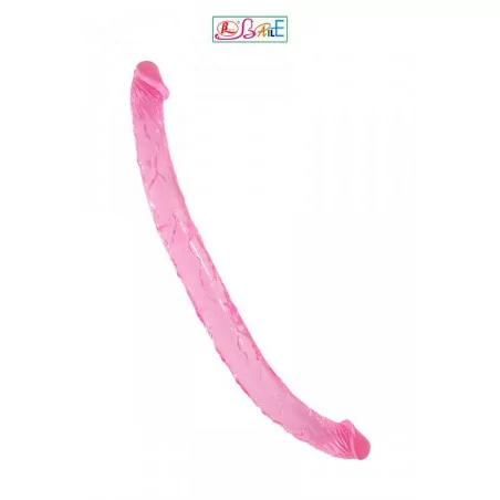 Doppio Dong Flessibile Jelly 45cm - (19,64 €) | Poppers Express