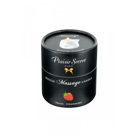 Massage candle - Strawberry - Plaisir Secret (€15.77) | Poppers Express