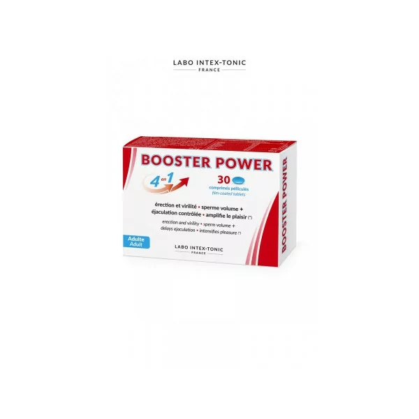 Aphrodisiac 4 in 1 Booster Power (30 tablets) - Laboratoire Intex-Tonic (€44.90) | Poppers Express