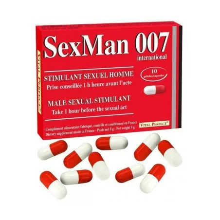 Krachtig afrodisiacum SexMan 007 (10 capsules) - Vital Perfect (€ 20,73) | Poppers Express