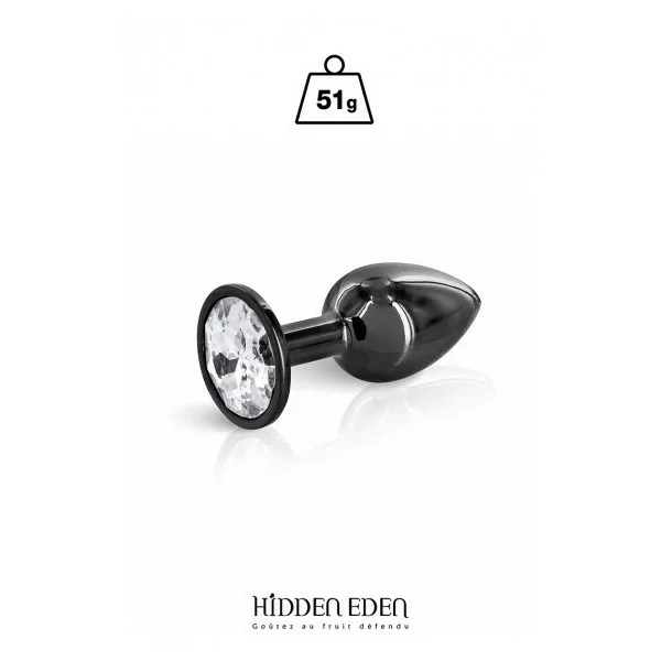 Plug Bijou Aluminium Noir S 51gr - Hidden Eden - Hidden Eden (9,82 €) | Poppers Express