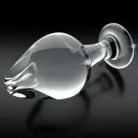 Unbreakable Glass Anal Plug - Icicles n°25 - Icicles (€38.58) | Poppers Express