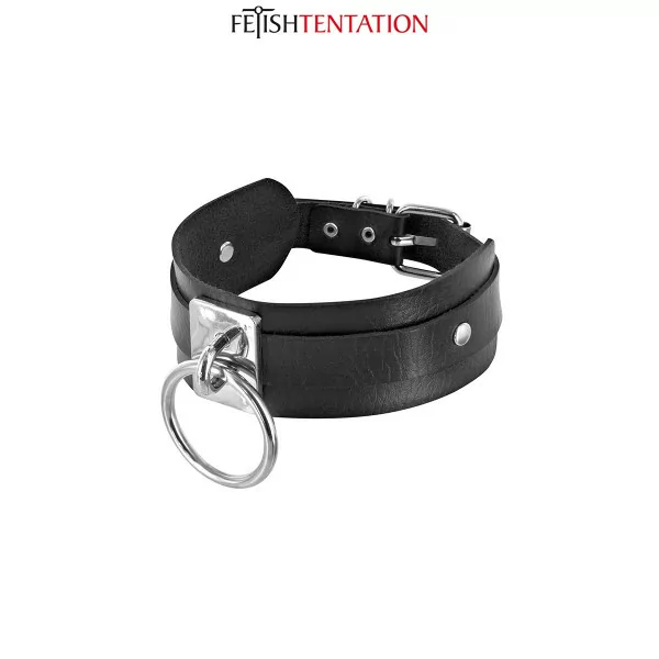 BDSM collar with ring - Fetish Tentation (€19.59) | Poppers Express