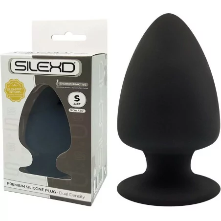 Spina Termoreattiva Doppia Densità Piccola - L 9cm Ø 5,2cm - SilexD (14,63 €) | Poppers Express