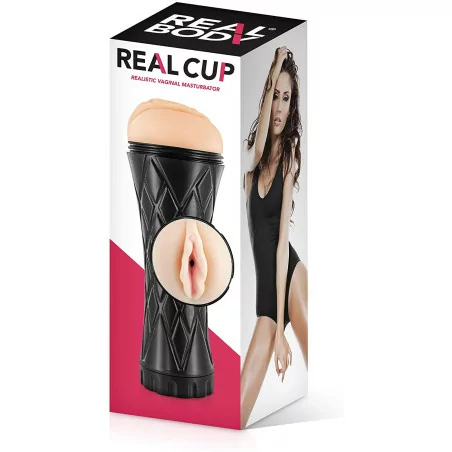 Masturbador Vaginal Realista - Copa Real - Real Body (21,70 €) | Poppers Express