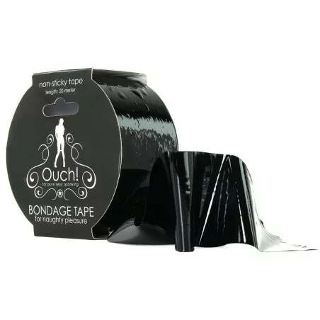 Cinta bondage 20 metros - negro - Ouch! (9,72 €) | Poppers Express