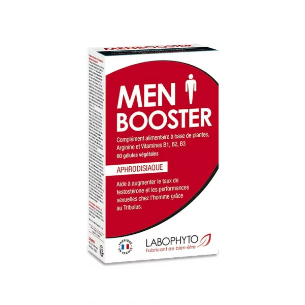 Men booster - 60 aphrodisiac capsules - Labophyto (€29.90) | Poppers Express