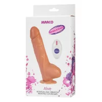 Vibrating & Rotating Dildo 19cm - Marco - Alive (€58.51) | Poppers Express