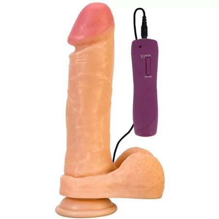 Dildo 10 Modalità Vibranti 22cm - Bruno - Alive (28,76 €) | Poppers Express