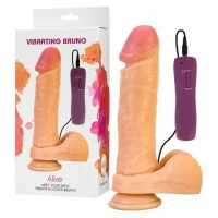 Dildo 10 Modalità Vibranti 22cm - Bruno - Alive (28,76 €) | Poppers Express