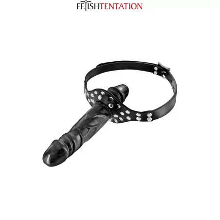 Bavaglio con doppio dildo - Tentazione fetish - Fetish Tentation (29,45 €) | Poppers Express