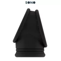 Black Cock Ring with Ball Stretcher - SONO 48 - SONO (€14.78) | Poppers Express