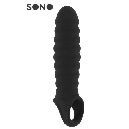 Funda Extensión de Pene Texturizada +2.5cm - SONO 32 - SONO (21,57 €) | Poppers Express