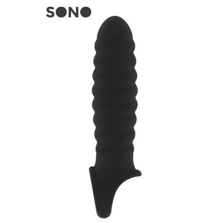 Funda Extensión de Pene Texturizada +2.5cm - SONO 32 - SONO (21,57 €) | Poppers Express