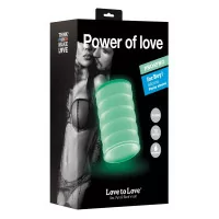 Manicotto del pene scanalato e fosforescente - Power of Love - Love to Love (9,91 €) | Poppers Express