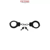 Black Metal Handcuffs - Designer Cuffs - Pipedream (€11.80) | Poppers Express