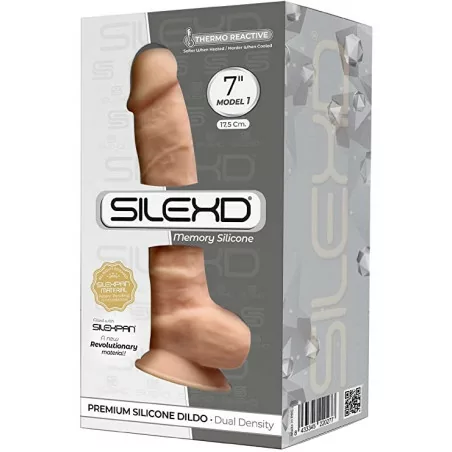 Dildo 17.5cm Doble densidad - SilexD - Modelo 1 - SilexD (34,61 €) | Poppers Express