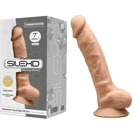 Dildo 17,5 cm Double Density - SilexD - Modell 1 - SilexD (34,61 €) | Poppers Express