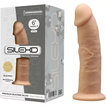 Dildo 15cm Doble Densidad - SilexD - Modelo 2 - SilexD (29,90 €) | Poppers Express