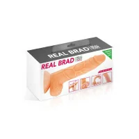 Ultra-realistische dildo 21cm met glijdende voorhuid - Real Brad - Real Body (€ 58,51) | Poppers Express