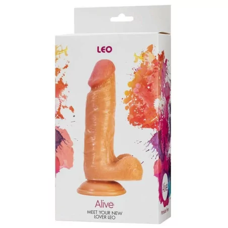 Consolador 17 x 3,8 cm Realista Leo - Alive (23,90 €) | Poppers Express