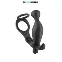 Cock ring and vibrating prostate stimulator - Blue Junker (€34.61) | Poppers Express