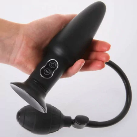 Inflatable & Vibrating Butt Plug - Malesation (€79.24) | Poppers Express