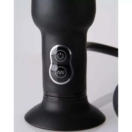 Opblaasbare en vibrerende buttplug - Malesation (€ 79,24) | Poppers Express