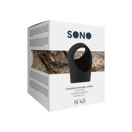 Cockring avec Ball Strap - SONO n°45 - SONO (14,73 €) | Poppers Express