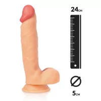 The Intense - Dildo realistico 24 x 5 cm - Captain red (31,90 €) | Poppers Express