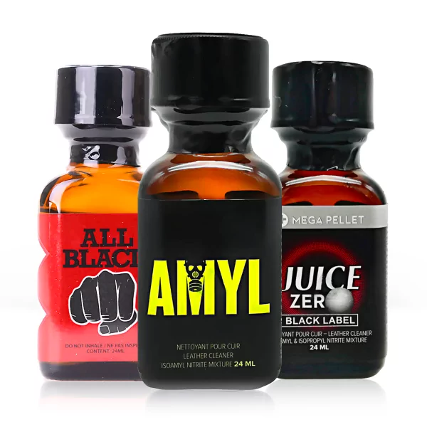 Pack Ultra Kinky - 3 poppers XL Amyl & Propyl - Poppers (32,90 €) | Poppers Express