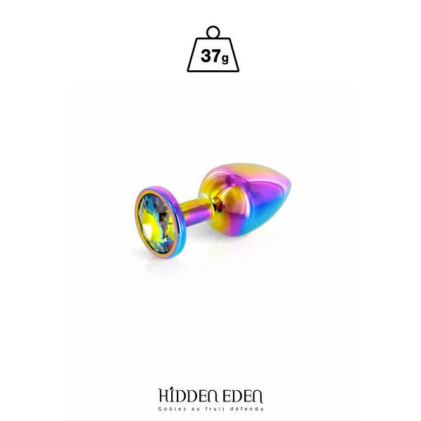 Rainbow XS — Plug Bijou Arc-en-Ciel - Hidden Eden (14,78 €) | Poppers Express