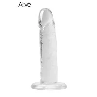 Transparante Jelly Dildo 19cm - Speedy - Alive (€ 14,78) | Poppers Express