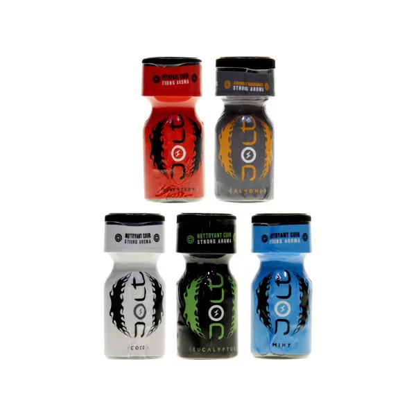 Duftende Poppers-Packung - 5 x 10 ml - Jolt (49,50 €) | Poppers Express