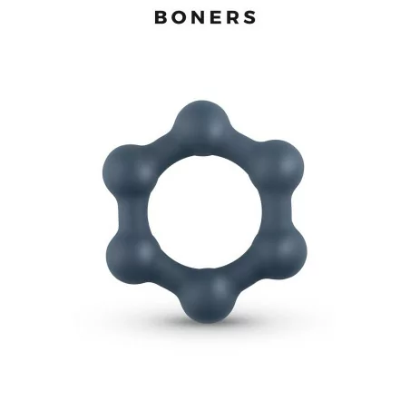 Cock Ring with Stimulating Steel Balls - Boners - Boners (€14.78) | Poppers Express