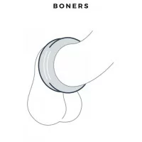 Ribbed - Ergonomic and Resistant Cockring - Boners (€14.78) | Poppers Express