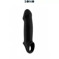 SONO 17 — Guaina nera per l'estensione del pene (+ 3,5 cm) - SONO (39,37 €) | Poppers Express