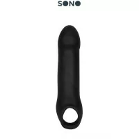 SONO 17 — Guaina nera per l'estensione del pene (+ 3,5 cm) - SONO (39,37 €) | Poppers Express