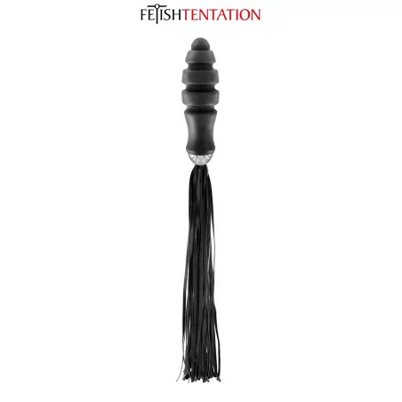 Flogger con mango de tapón ojival - Fetish Tentation (29,26 €) | Poppers Express