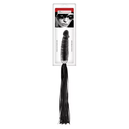 Leather whip with dildo handle - Fetish Tentation (€29.65) | Poppers Express