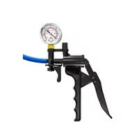 Abgestufte Penispumpe mit Manometer & Pistolengriff - Blue Junker (49,90 €) | Poppers Express