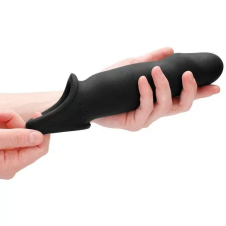 SONO 17 — Black Penis Extension Sheath (+ 3.5cm) - SONO (€39.37) | Poppers Express