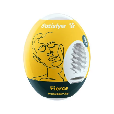 Satisfyer Egg Fierce - Self-Lubricated Masturbator - Satisfyer (€6.95) | Poppers Express