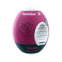 Satisfyer Egg Bubble - Masturbator met zelfsmerende werking - Satisfyer (€ 4,86) | Poppers Express