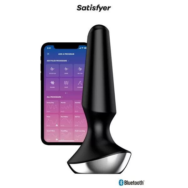 Spina vibrante connessa - Plug-Ilicious 2 - Satisfyer (49,95 €) | Poppers Express