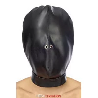 Gesloten Verstelbare BDSM Masker van Leer - Fetish Tentation (€ 21,90) | Poppers Express