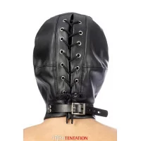 BDSM Masker van Leer met Verwijderbare Knevel - Fetish Tentation (€ 28,90) | Poppers Express