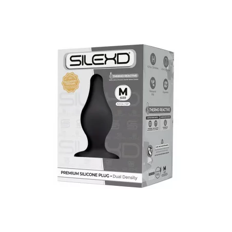 Mittlerer weicher Analplug mit doppelter Dichte - SilexD (16,90 €) | Poppers Express