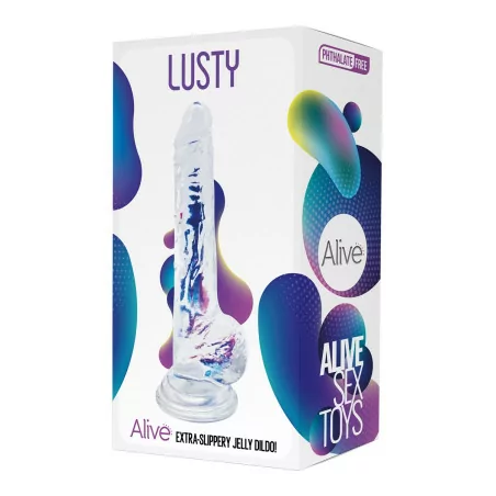 Lusty — Consolador de gelatina 18cm - Alive (18,90 €) | Poppers Express