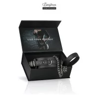 Collare e guinzaglio in metallo - Collezione Fetish - Easytoys Fetish Collection (54,00 €) | Poppers Express